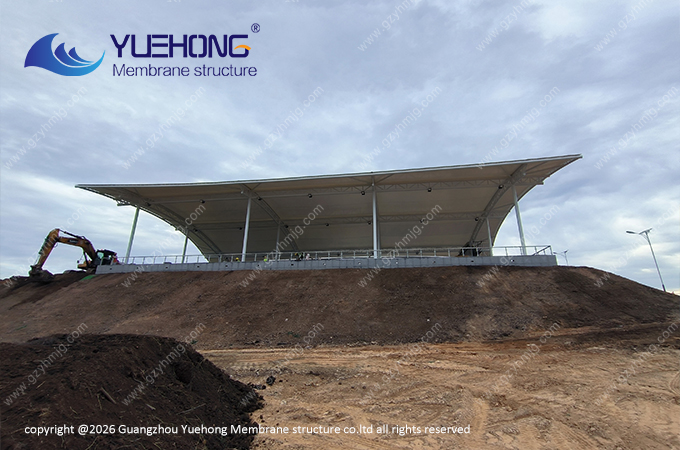 Membrane Structure Roof for Zhanjiang Nuclear Power Plant