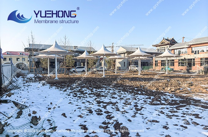 Membrane Structure for a Scenic Area in Shanxi Province