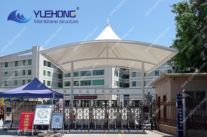 Dome-top Membrane Structure for an Education City in Xinyi City